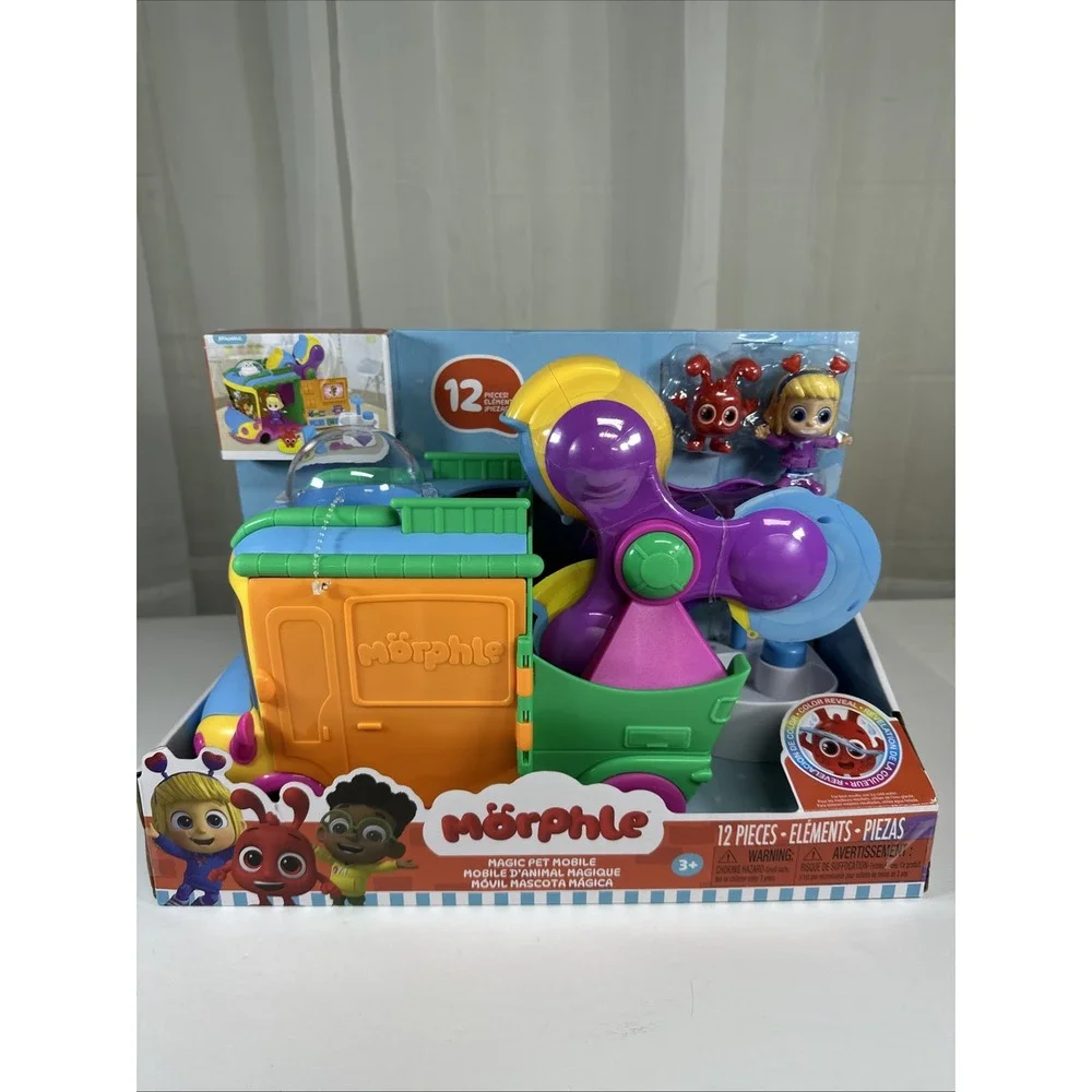 Morphle Magic Pet Mobile 12 Piece Figure and Playset New